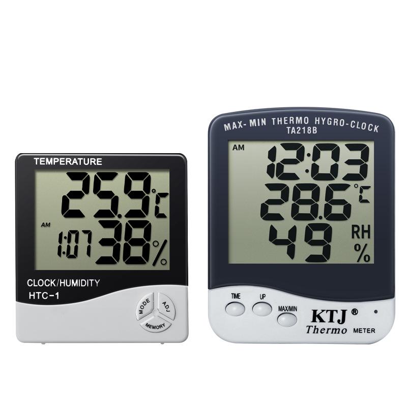 Digitales Indoor-Thermometer & Hygrometer mit hochpräzisem Großdisplay