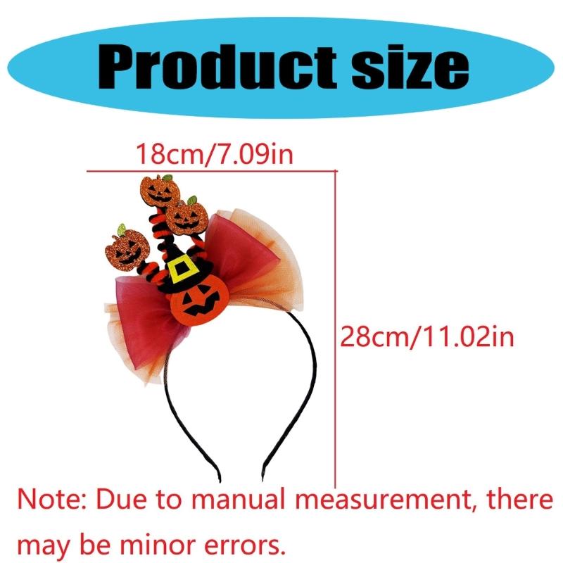 Gothic Bat Devil Hairband Soft Elastic Headwear Hair Hoop For Costume Event Themed Gatherings