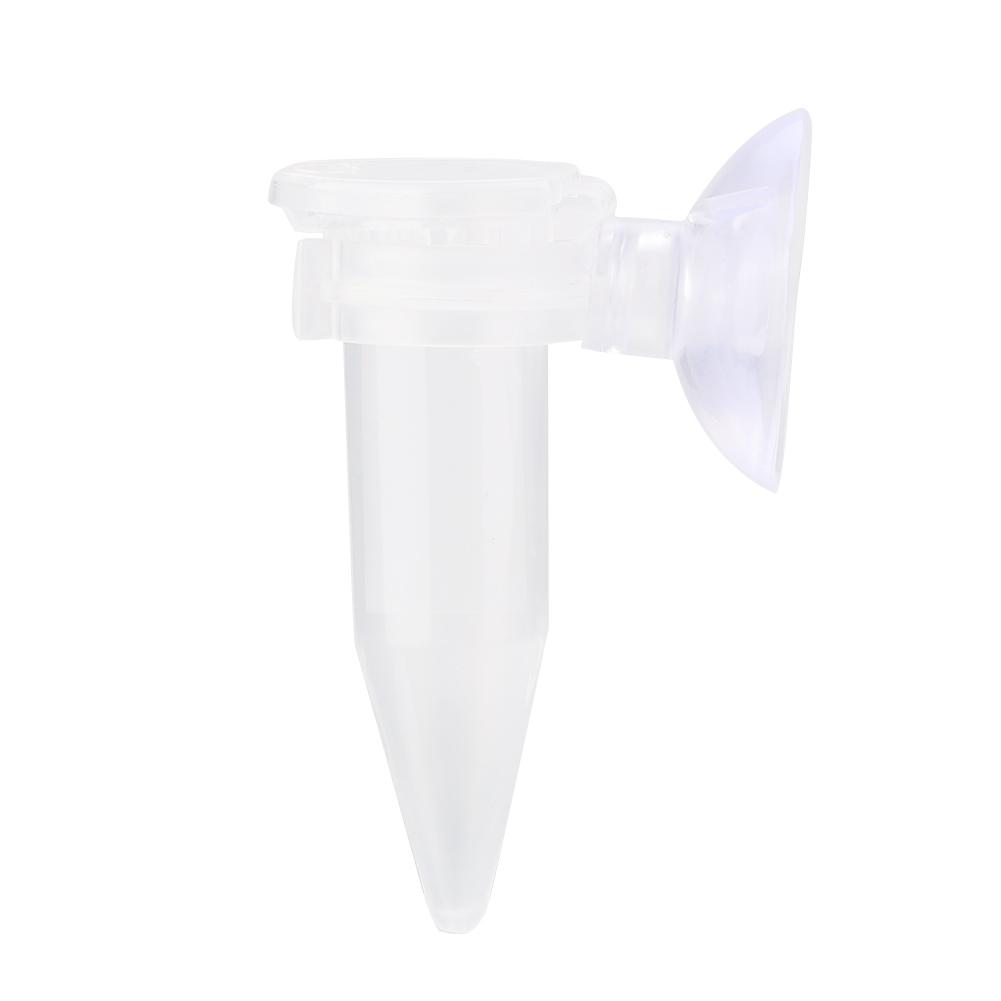 Durable Transparent Aquarium Shrimp Larvae Feeding Tube Fish Feeder for Freshwater Saltwater