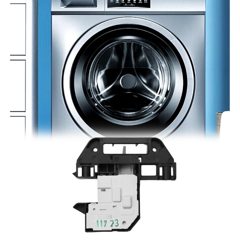 Universal Replacement Door Lock Mechanism Locking System for Front Load Washers Featuring Heat Resistant ABS Texture