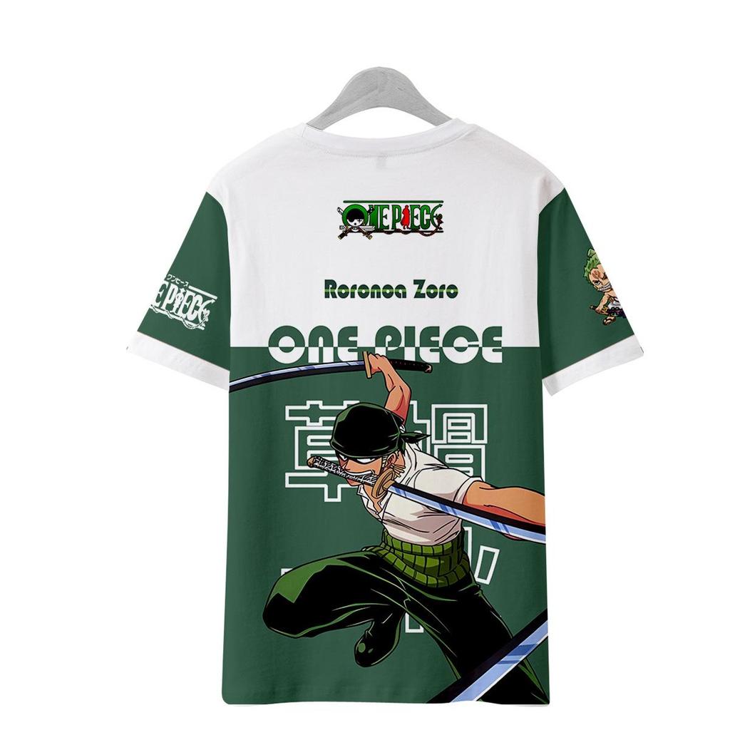 ONE PIECE Anime Women Men's T-shirts Cartoon Printed O-Neck Oversized Short Sleeves Fashion Mens Clothing Streetwear