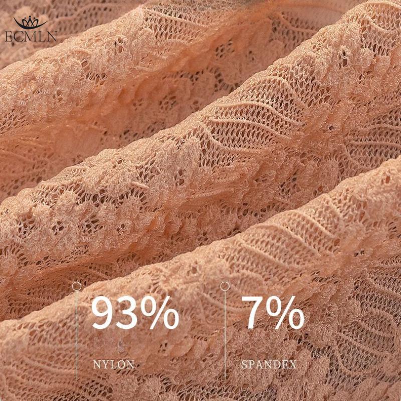 Women's Sexy Lace Underwear Panties Women Mid Waist Summer Seamless Briefs Underwear Underpants Breathable Cotton Crotch Underwear Lingerie