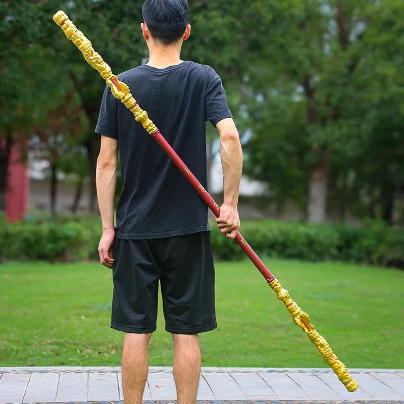 180cm PU Black Myth Wukong Weapon Cudgel Large Sun Wukong Sword Real Full Size Japanese Katana Samurai Sabre Kid Toy Anime Gift