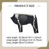 Dog Skeleton Halloween Costume Apparel Clothes Onesie for Festival Carnival