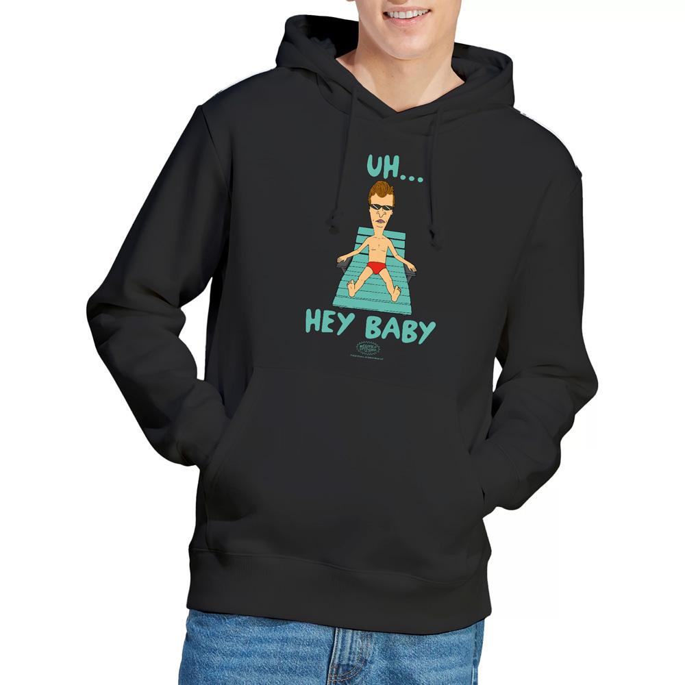 Beavis & Butthead Mens Uh Hey Baby Hoodie