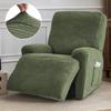 1/2/3seater Split Recliner Sofa Cover Jacquard Recliner Chair Cover Strench Armchairs Slipcover Home Funda Sillon Relax Hotel