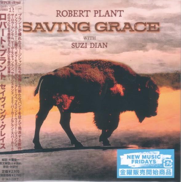 

CD ROBERT PLANT SUZI DIAN Saving Grace WPCR18792 NONESUCH 2025 Japan Obi Rock