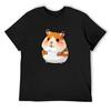 Cute Hamster T-Shirt Cute Tops Cheap Stuff Custom T-shirts Sports Fans Mens Workout Shirts