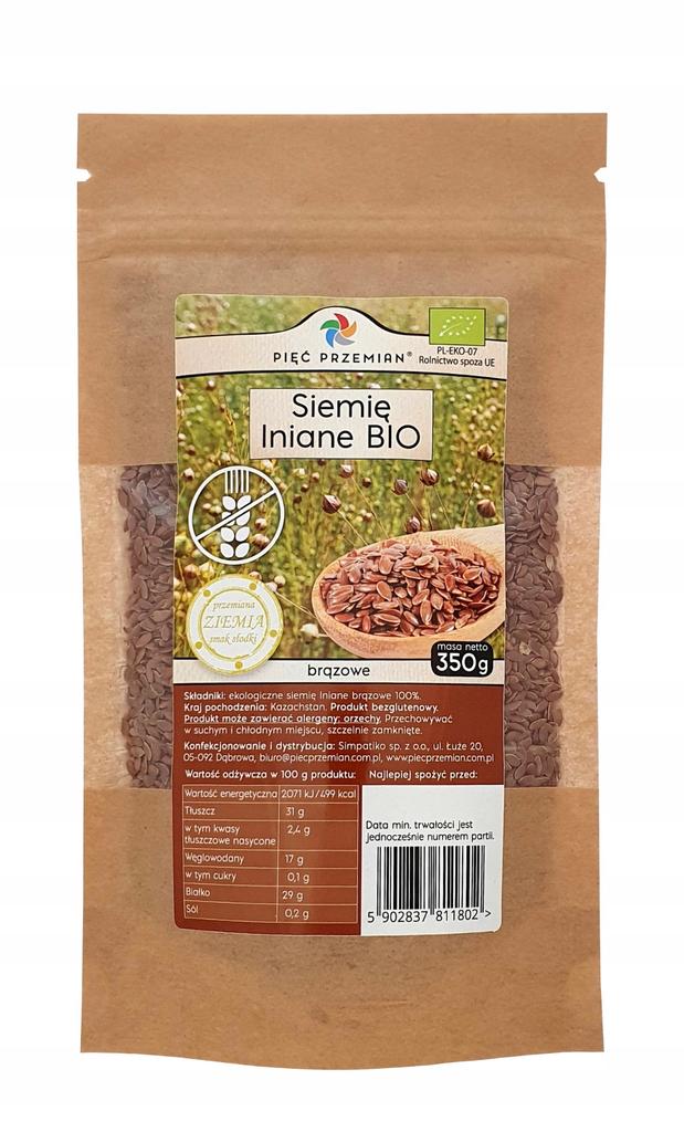 Brown linseed Five Transformations 350 g