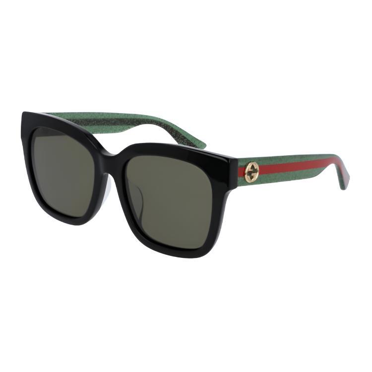 GUCCI Eyewear Double G Square frame Sunglasses (Unisex) Sunglasses GG0034S