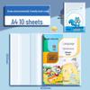 Back-to-School Transparent Frosted Waterproof Self-Adhesive Book Cover