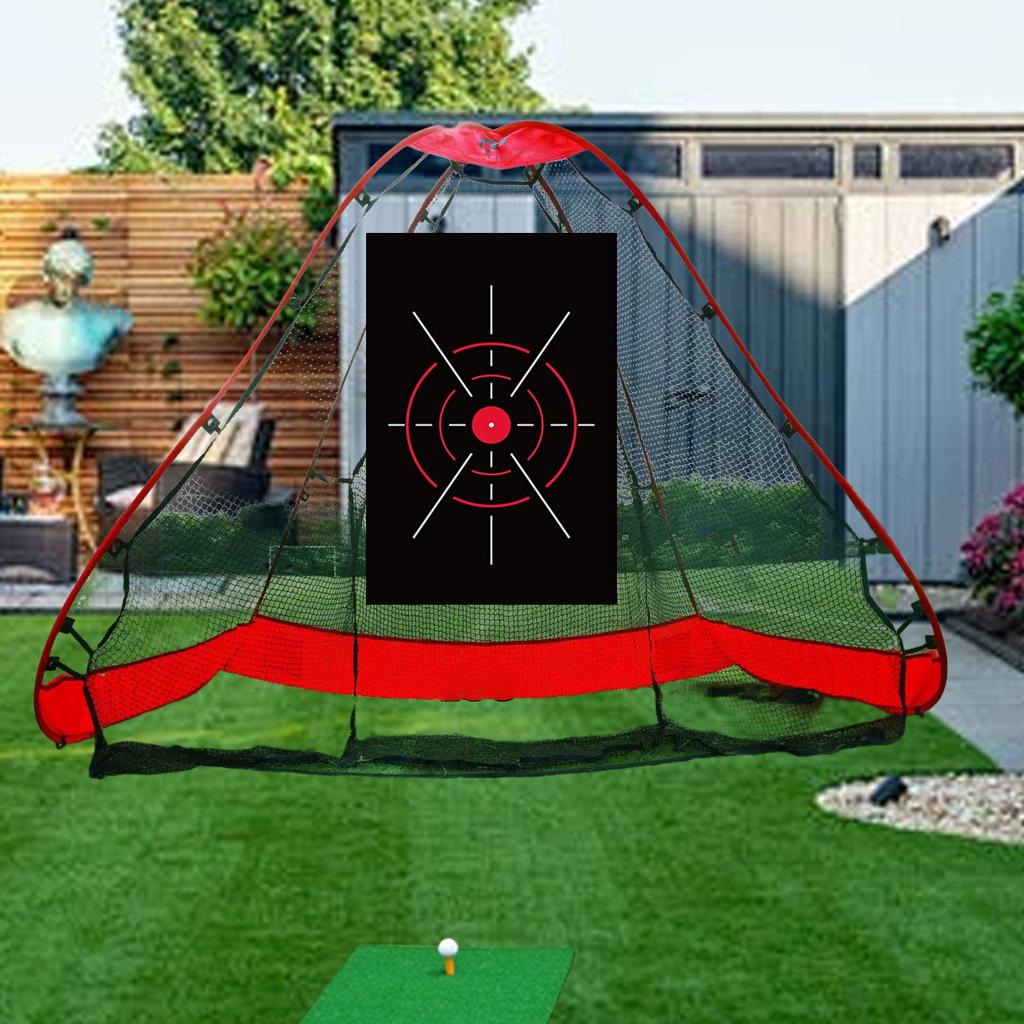 Golf Target Cloth Hitting Net Hanging Circle Canvas Swing Strike Exercise Sport for Football Baseball Aiming Replacement Garden