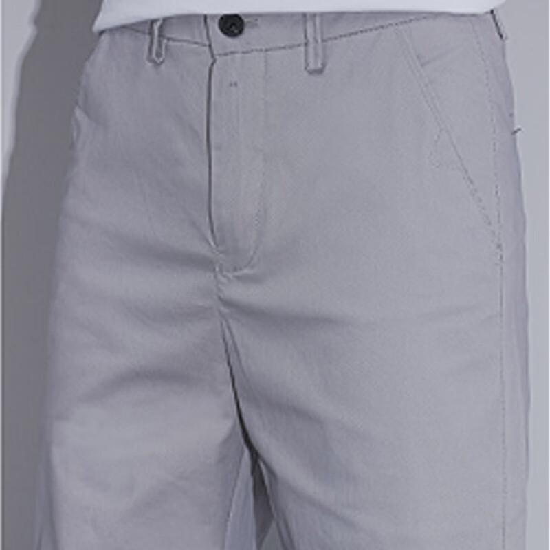 PLAYBOY Men's Slim Fit Straight Leg Casual Business Trousers