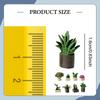 1:64 Scale Miniature Bonsai Plant Mini Potted Flower ,Fairy Garden,Dollhouse Plants Pot
