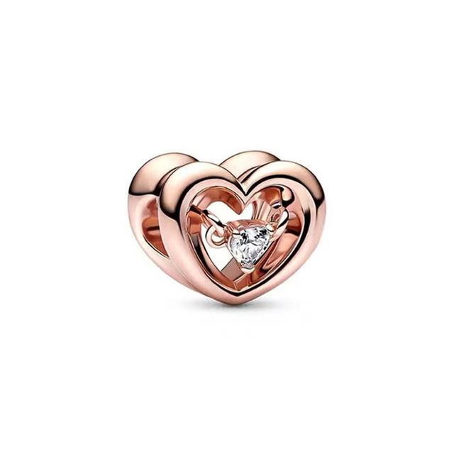 2023 Valentine's Day Charm 925 Sterling Silver Frosted Red Love Potion Murano Beads Fit Original Bracelet DIY Jewelry
