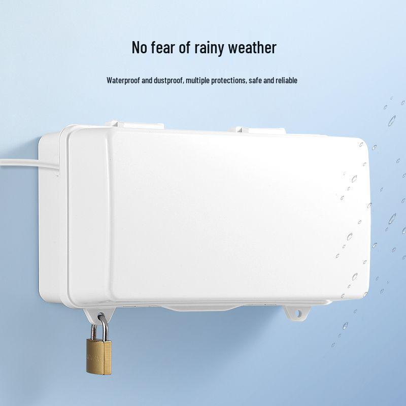 Zewnętrzna listwa zasilająca Wodoodporna Osłona Ochronna Pudełko