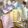 Journal GO 50 Stück Floral Handgemachtes Material Papier Junk Journal Planer Scrapbooking Vintage Dekoration Collage DIY Bastelpapiere