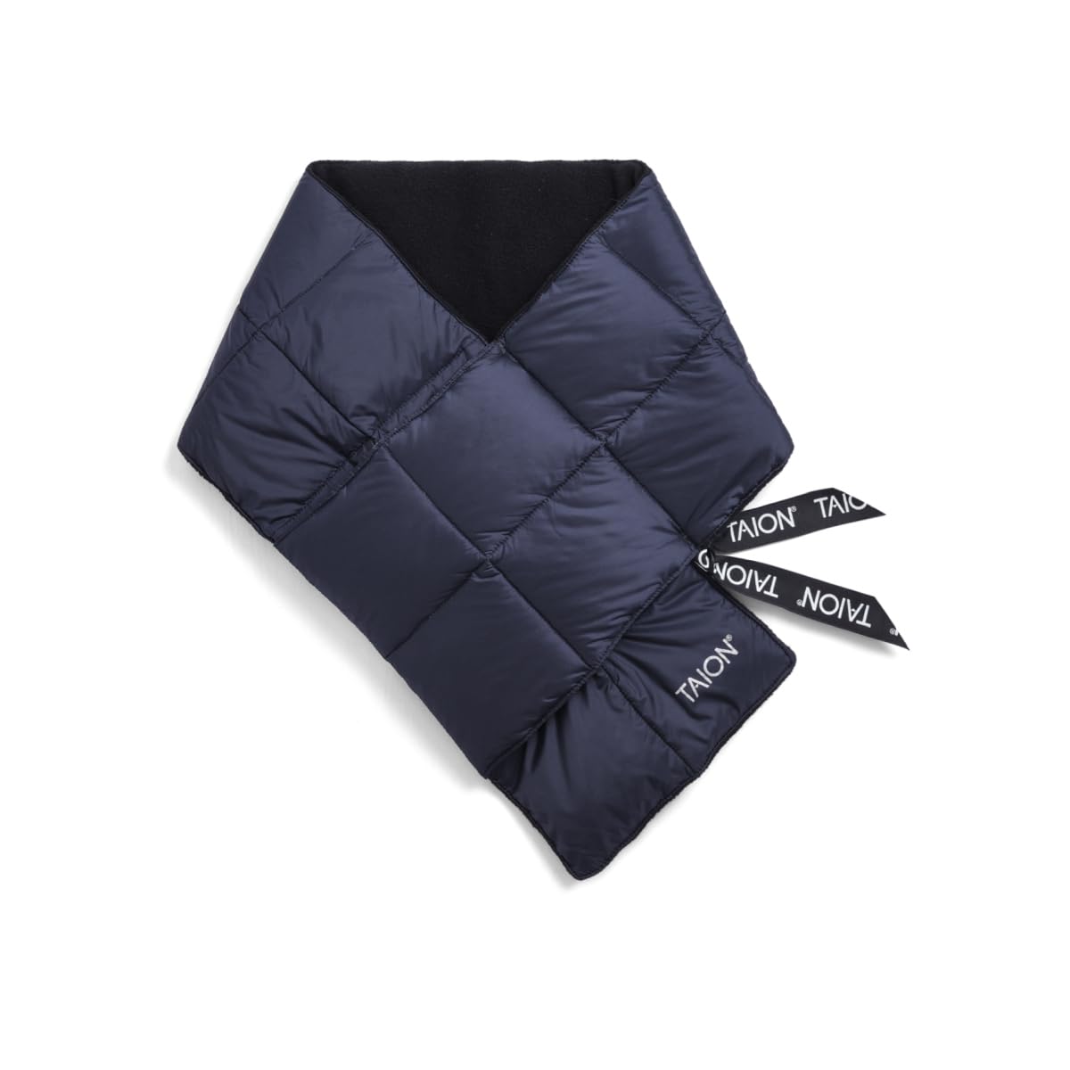 

Пуховый шарф Taion 201A Темно-синий/Темный синий