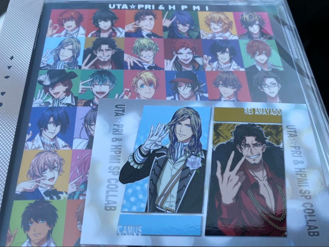 

[USED] UtaPri x Hypnosis Mic Collaboration CD Bonus Camus Rei AnimeJapan AJ