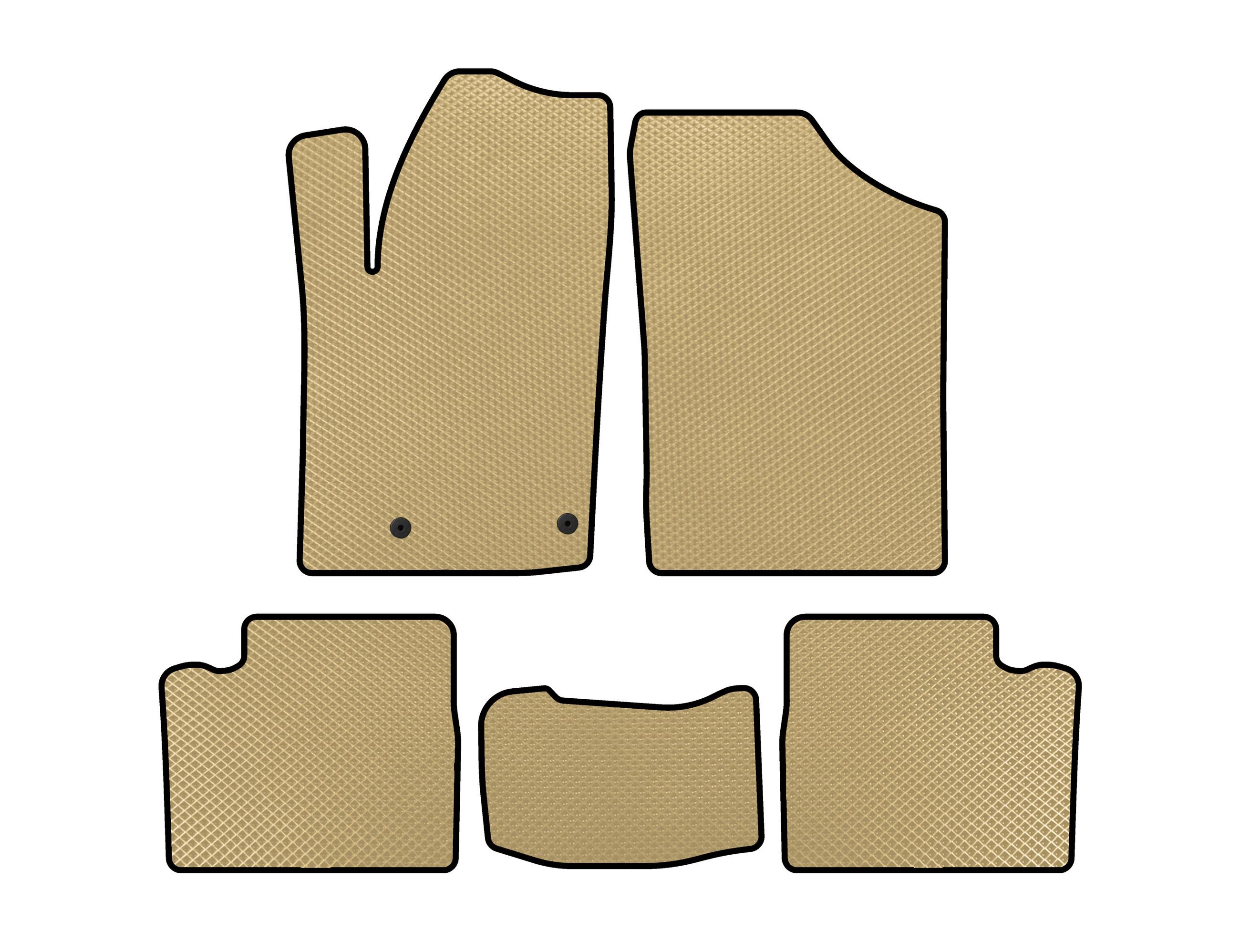 

EVA mats (Beige) for Citroen Berlingo 1996-2008