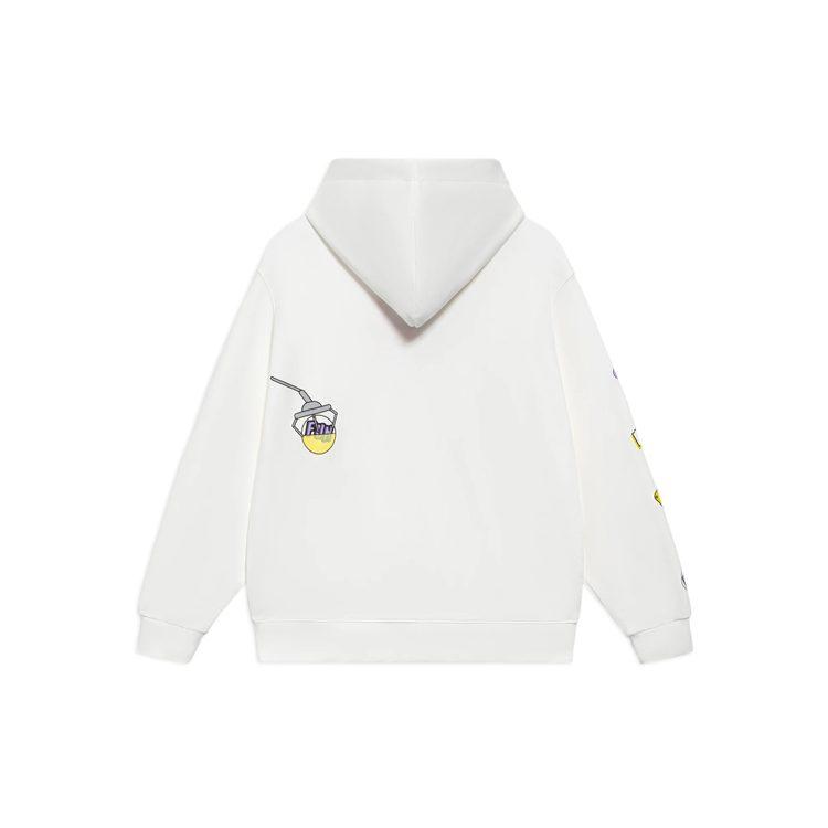 Li Ning Sports Fashion Collection Sweatshirt Women's White AWDS592-1
