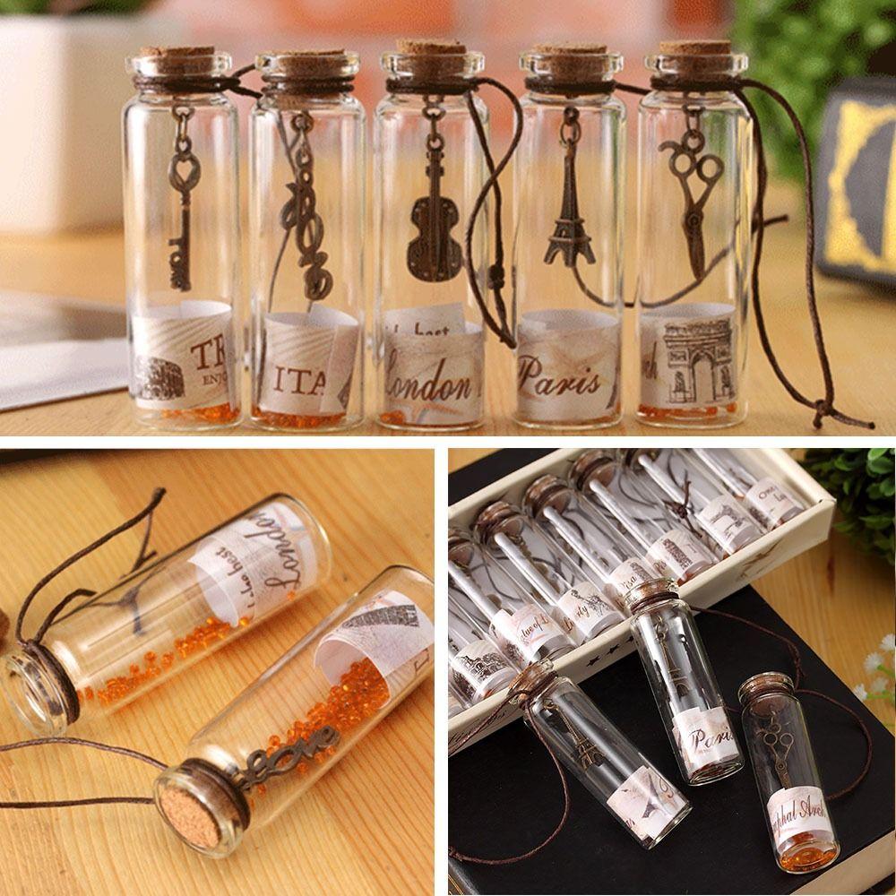 

12 шт., бутылка желаний «Созвездие», украшение «сделай сам», стеклянная бутылка, новая бутылка для дрейфа