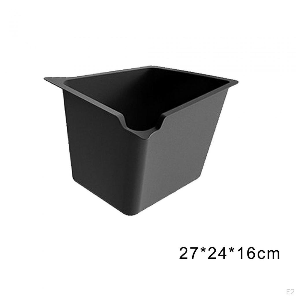 2x Car Rear Trunk Organizer Storage Box Sturdy Easy Installation for Model Y Interior Accessories