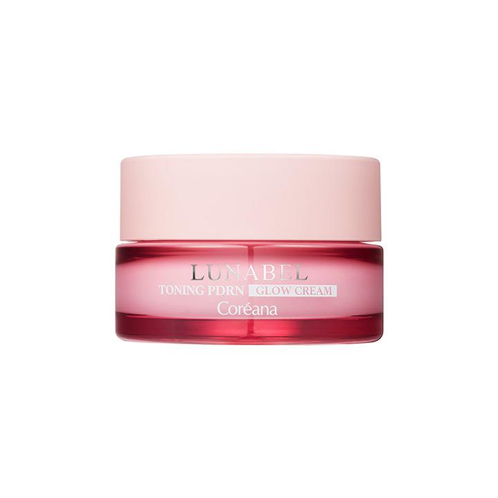 Coreana Крем с PDRN для сияния кожи Lunabel Toning PDRN Glow Cream 50 мл (Осветление + Укрепление + Увлажнение)