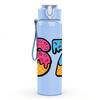 1PC Donut Number Sixty Seven 750ml Color Plastic Sports Water Bottle Leakproof Flip Straw Lid Suitable for Sports Office Home Use