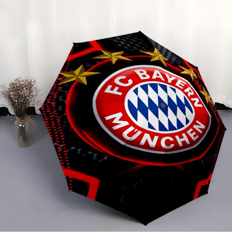 1pc Football Team (37) Umbrella, Sun Protection, And UV Shielding. It Has Eight Sturdy Ribs for Outdoor Use And Perfect Gift