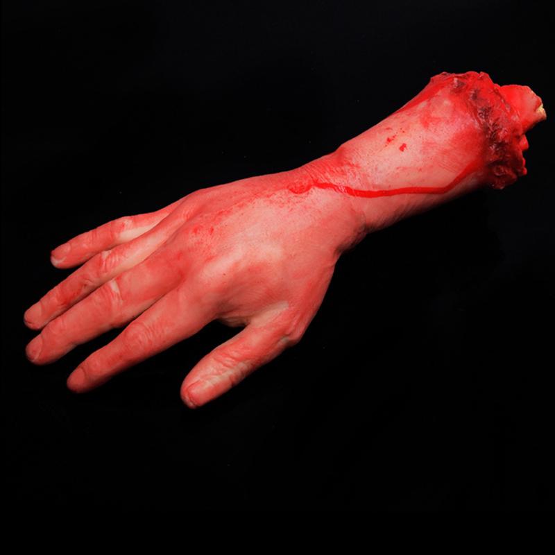 Hot! Halloween Horror Broken Finger Hand Break Foot Prop Haunted House Decoration