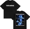 2026 SpringSummer Tate McCray X What Print Mens and Womens Clothing Fashion Aesthetics Short Sleeve TShirt