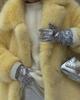 European & American Style Women's Faux Fur Lapel Coat - Autumn/Winter Fashion