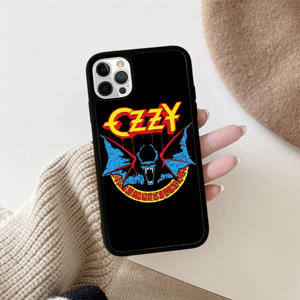 Retro Band O-Ozzy O-osbourne Fashion PC+TPU Phone Case For IPhone 11 12 13 14 15 16 17 Plus Pro Max Cover iPhone 16
