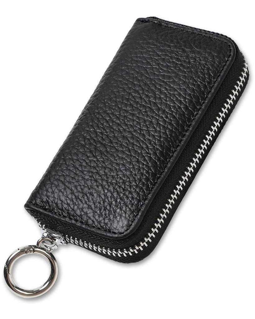 Negues Key Case for Men and Smart Key Card Key Smart Key Car Black Women, Case, Case, Compatible, Leather,
