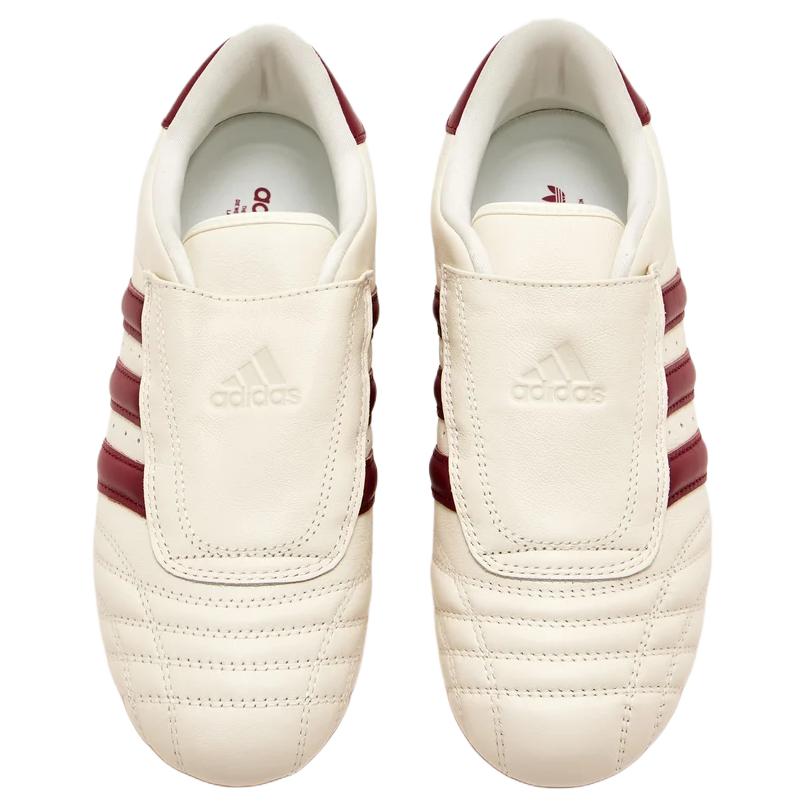 adidas Originals Taekwondo Comfortable Versatile Durable Low-Top Training Shoes Women Sneakers Beige JS4527