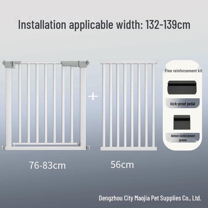 Indoor Pet Gate & Stairway Guard - No Drill Dog Fence & Playpen