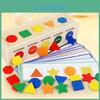 Shape And Color Classification Storage Box For Children Educational Activity And Fine Motor Skills