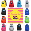Among Us Game Shoulder Backpack With Chain For Kids And Teens Boys Girls School And Travel Rucksack