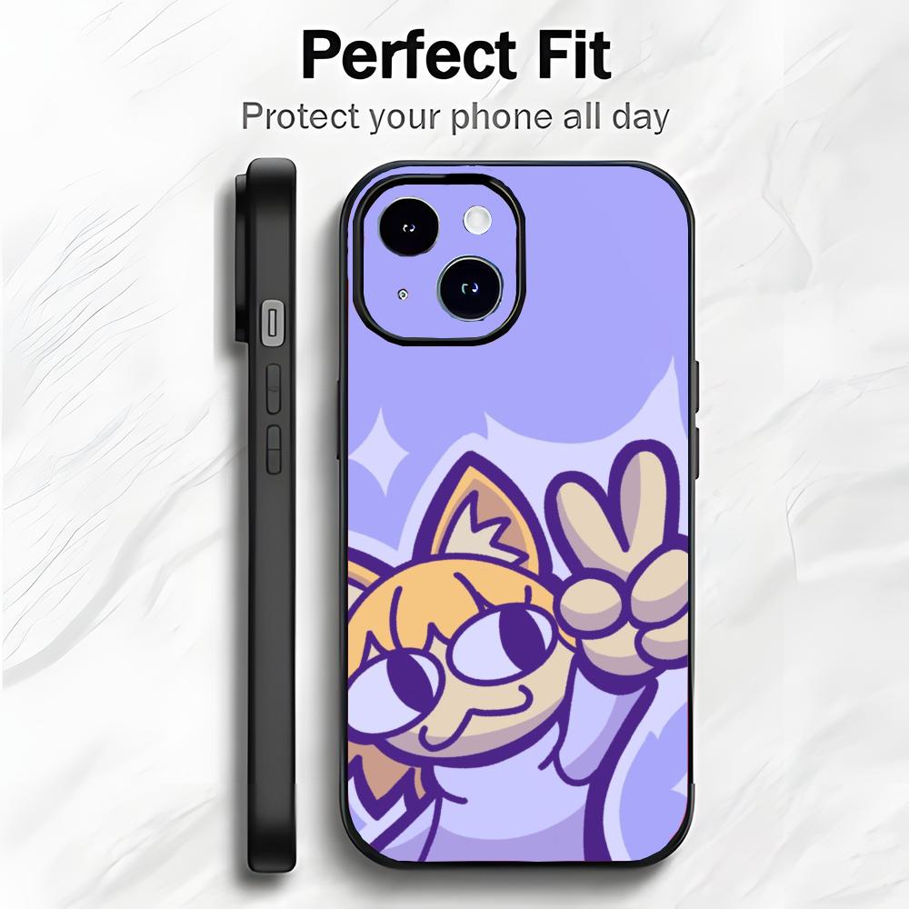 T-Tsukihime Neco Arc Funny Meme Kawaii Phone Case Phone Case Soft Packaging Lightweight For iPhone17 16 15 14 13ProMax