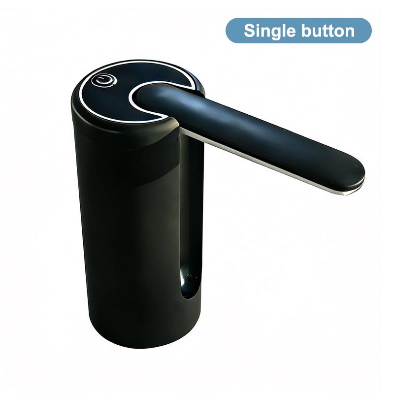 

Диспенсер для воды Водяной насос Электрический насос для бутылок Мини Портативный водяной насос Usb Складной бытовой автоматический диспенсер для воды 1 чёрный