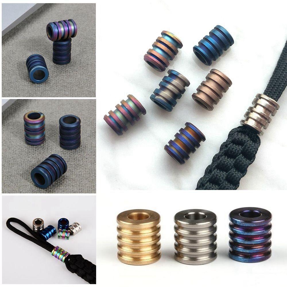 Lightweight Knife Lanyard Beads Multiplestyles Paracord Rope Knife Pendant  EDC Multi Tools