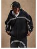 Men's Retro Heavyweight Fleece Hoodie - Autumn/Winter Casual Sports Jacket