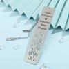DIY Art Craft Engraved Bookmark Hanger School Stationery Book Clip Employee Gratitude Gift Office Supplies Retirement Bookmarks