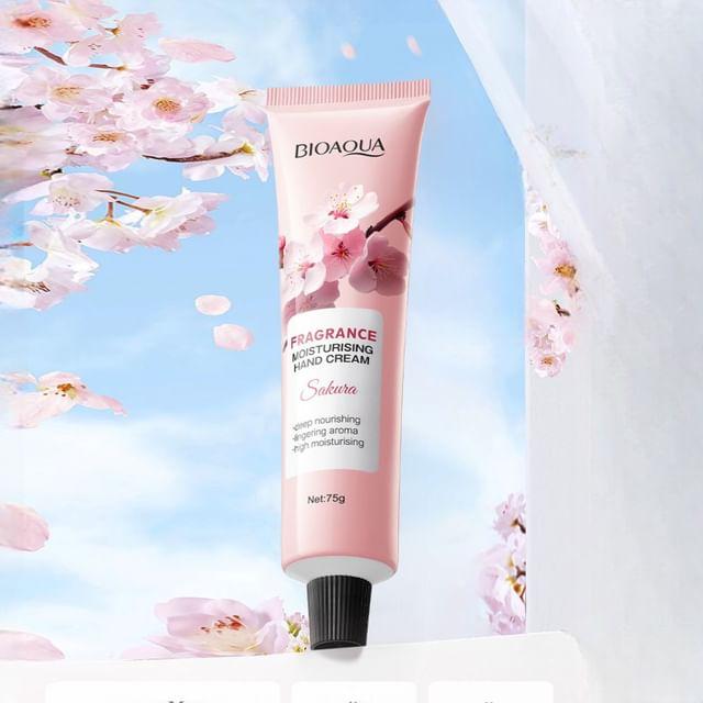 BIOAQUA - Увлажняющий крем для рук с ароматом сакуры #Hand Cream