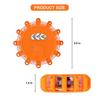 Road Usb-C Fault Emergency Rescue Warning Led Emergency Light Roadside Warning Safety Beacon Flash Disc Flare Set Magnetic Base