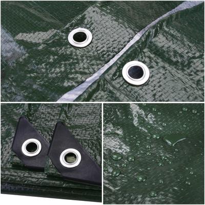 Vattentätt presenning Kraftig presenning Stor markduk för camping med aluminiumöljetter för utemöbler Husvagn Bilskydd