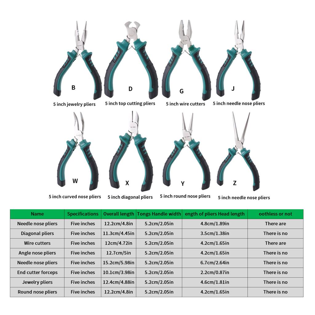 Elektrikář Kleště na kleště na dráty Kleště na štípání Kleště na odizolování Ruční krimpování Nástroj na opravu elektrikáře