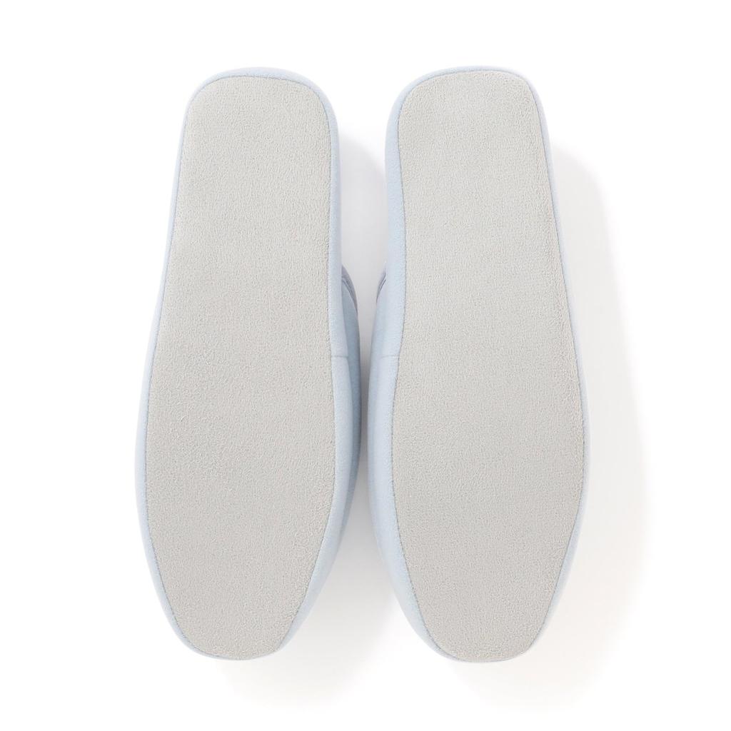 Francfranc Sweat Room Shoes with Urethane Antibacterial and Deodorizing Indoor Slippers Sole, Blue, Treatment, Washable,