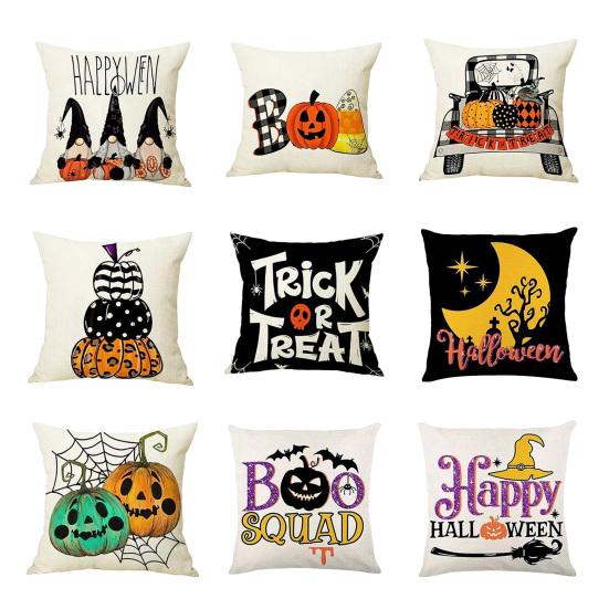 Halloween Povlak na polštář Užitečné Odolnost proti opotřebení Antismršťovací Halloween Povlak na polštář Ložnice Obývací pokoj Povlak na polštář Party Dekor